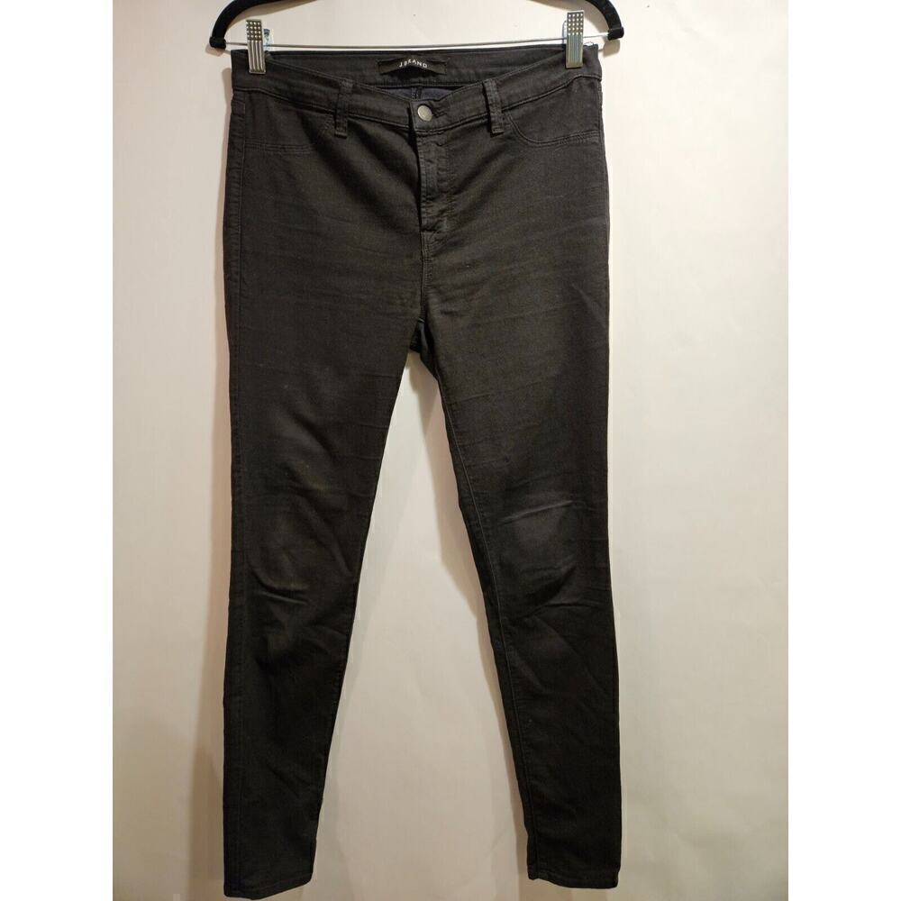 J Brand High Rise Ankle Skinny Jeans Women's Size 30 Black